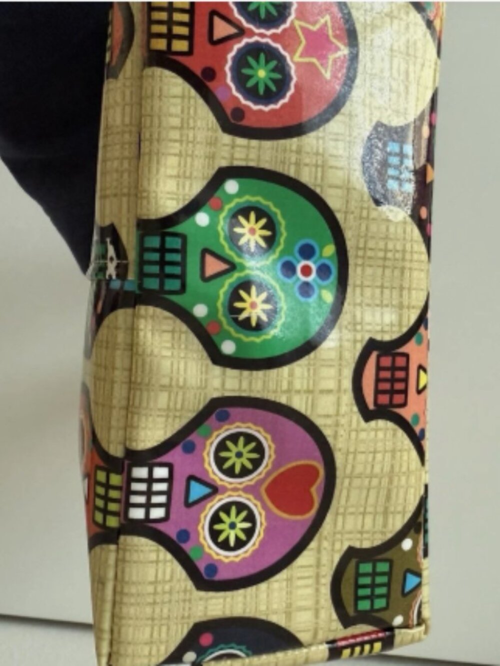 Consuela Sugar Skulls Mini Bag Colorful Vacation Travel Bright - Picture 8 of 9